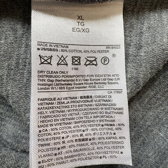 Banana Republic Size XL Gray Micro-Stripe Sleeveless Knit Turtleneck Tunic Dress - Picture 8 of 14